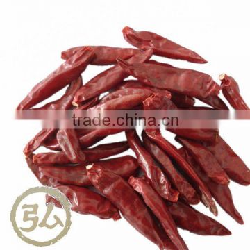 Chinese exported, whole dried, dry hot tianying red chaotian chilli