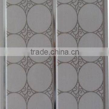 Printing,middle groove, pvc ceiling & wall panel with silver strip,ghana styles G217