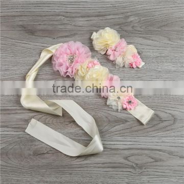 Wholesale cute baby girls beautiful flower headband for party                        
                                                                                Supplier's Choice