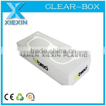cheap rectangle frosted pp oem plastic box