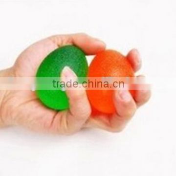 2014 convenient ball training hand muscle silicone grip hand ball, 3 different hardness, any pantone color available