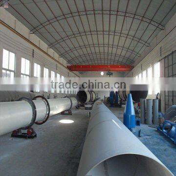 China 2.2m*18m coconut shell dryer machine with CE certificate