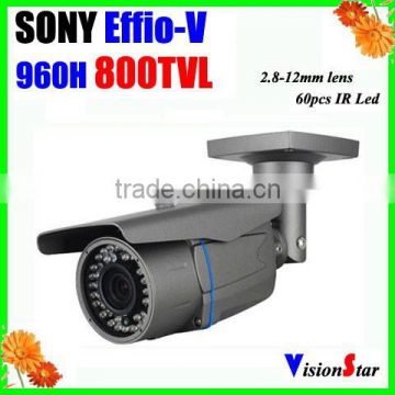 Wireless Night Vision Hidden Camera CCD 662/3AKA Voice Video Recording CCTV IC Chip 800TVL Infrared Camera Varifocal Lens