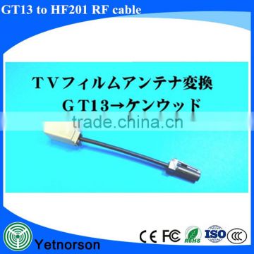 TV film antenna cable GT13 to HF201 connetcor high quality