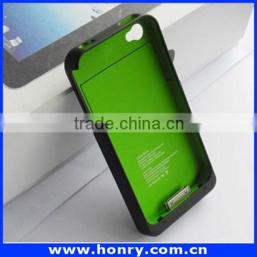 Factory supply cell phone battery case, dual sim battery case for iphone 4