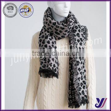 Chinese professional factory women acrylic woven infinity scarf mink pashmina scarf
