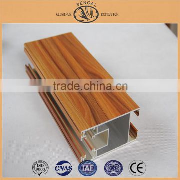 Aluminum Profile for Door, Wood Grain Aluminum Interior Door Profile Made in Foshan, China Gold Supplier