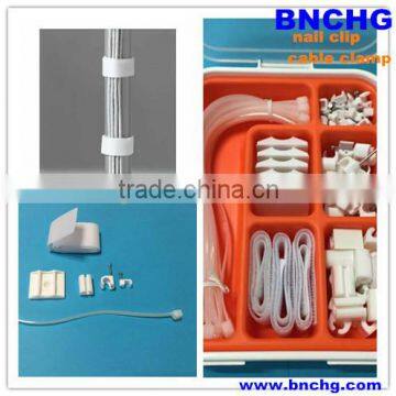 made in china plastic cable clamps with screws