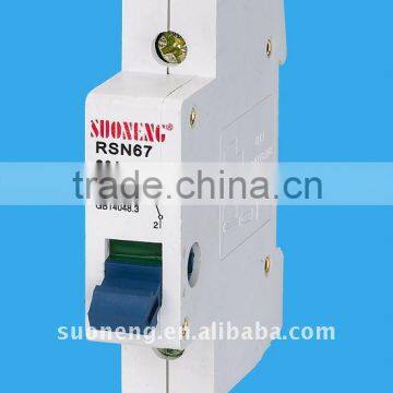 125a isolation switch mcb