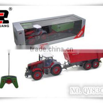 High quality 1:28 6 Channel tractor rc toy