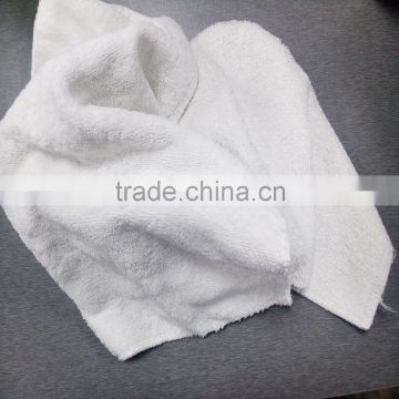 Used face towel 100% cotton for cleaning machine with high quality