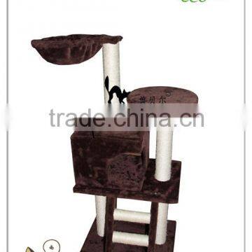 Pet product with cradle Cat Tree