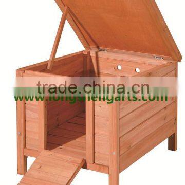 Portable small wooden Rabbit Cage