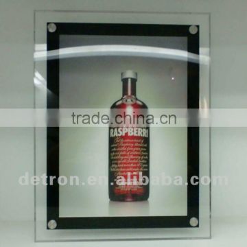 Clear LED Acrylic Advertsing Light Box for Wine S1476 ~ NEW