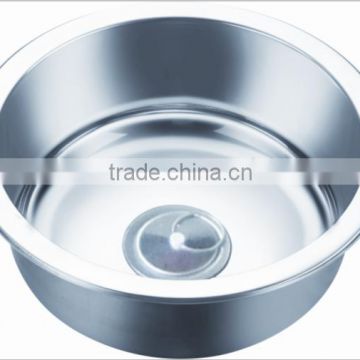 Yacht,Boat,Train and Public Mobile Toilet Used Stainless Steel Round Hand Wash Basin Kitchen Sink GR-Y531B