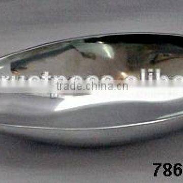 Handmade Shiny Aluminum Metal Fruit Dish Plate