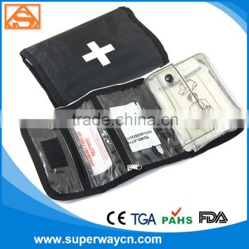car military mini first aid kit, promotion custom first aid kit box, travel pocket first aid kit