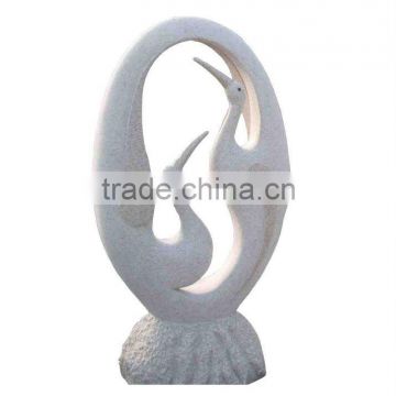 Swan abstract statue