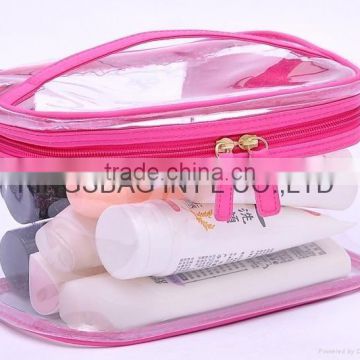 cute girl clear PVC cosmetic punch