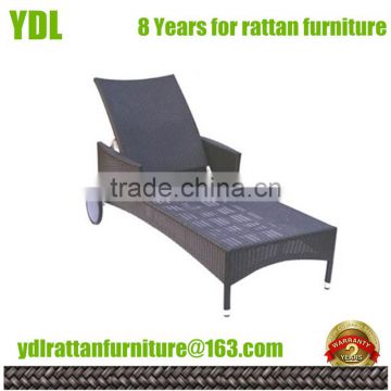 Youdeli outdoor wicker chaise lounge furniture