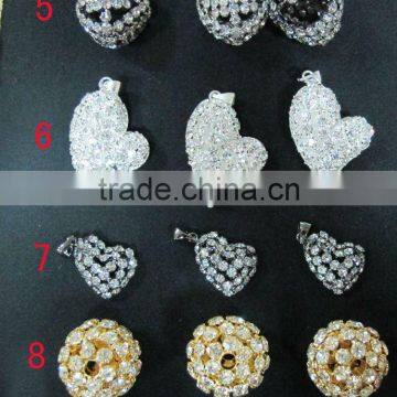 rhinestone pendant