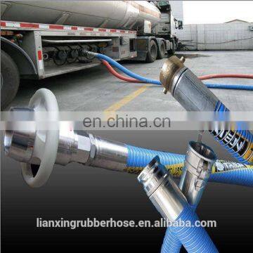 Galvanised carbon steel inner outer wire Composite oil gas hose duct pipe