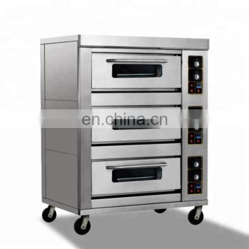 Bread Oven/Bakery Used Gas/Electric Deck Oven/3 Deck Bakery Oven