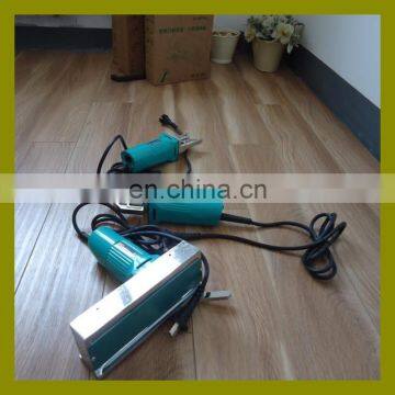Electric portable window door cleaning machine for PVC profile removing welding seam