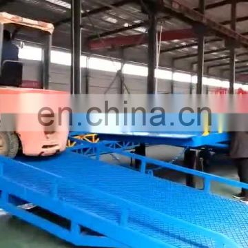7LYQ Jinan SevenLift 10t mobile container metal ramp