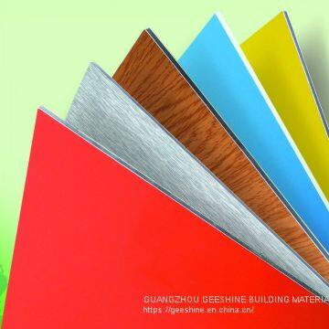 Exterior Or Interior Wall Aluminum Core Composite Panel Alucobond Corrugated Core Sandwich Panels 2mm To 5mm