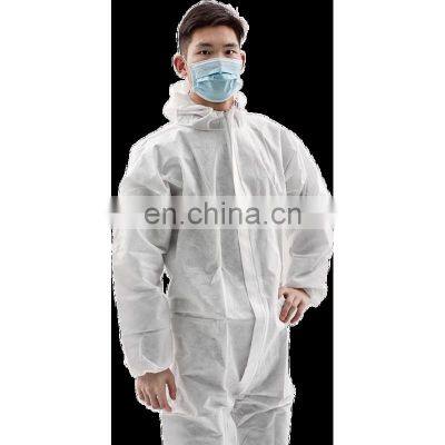 Microporous Material PE Membrane Laminated Coverall EN1073-2 Type 5/6 Overall
