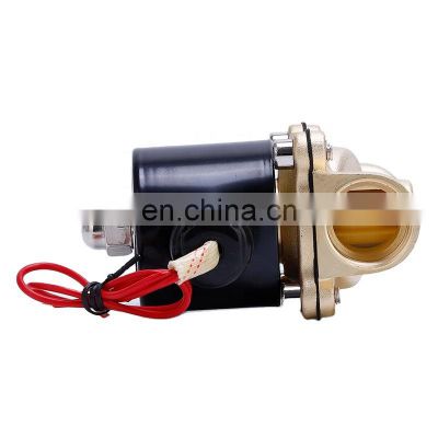 DC12/24V Normally Closed Type Direct Acting AC36/110/220/380V Electric Brass Solenoid Valve Price For Water