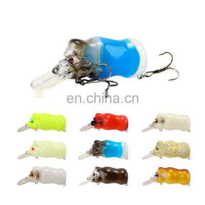 Amazon 2021 New Lures 64mm 14g Same Mould megabass GONG 3D Eyes Fishing Wobblers Hard Lure stick bait fishing lure