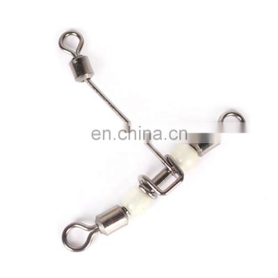 Wholesale Luminous Rolling Stainless Steel Joint Swivel Fishing