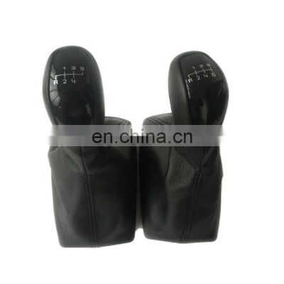 Car New design Leathre gear shift knob boot cover For Benz E-Class W211 with low price MT