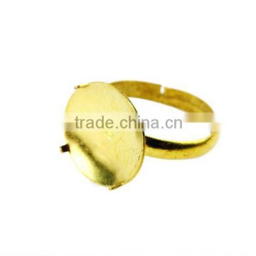 HOT wholesale Brass Ring Base,ring bases for jewelry making