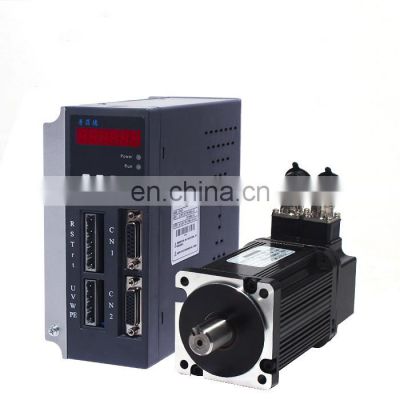 China made 220V 2.4N.M 750W 3000RPM 90ST-M02430 Motor Set AC Servo Motor With Drive