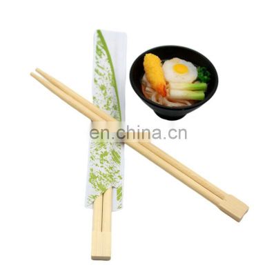 High quality disposable bamboo chopsticks with customized logo and package