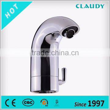 Battery Power Single Handle CE Sensor Faucet with Temperature Control in Dubai