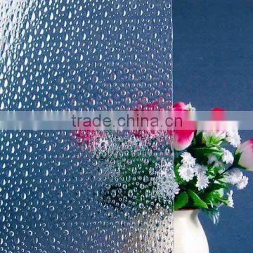 extral clear pattern glass door, new hot sale pearl patterned glass
