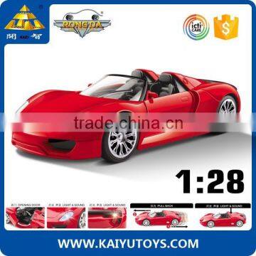 1:28 diecast model car metal car model