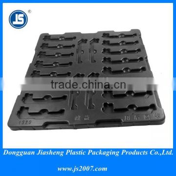 Black Plastic Electronic Packaging PlasticTray