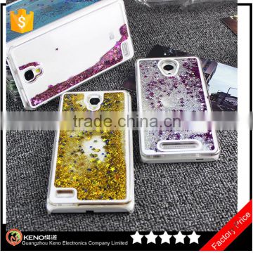 Keno Glittering star liquid case back cover for Xiaomi Redmi Note 2