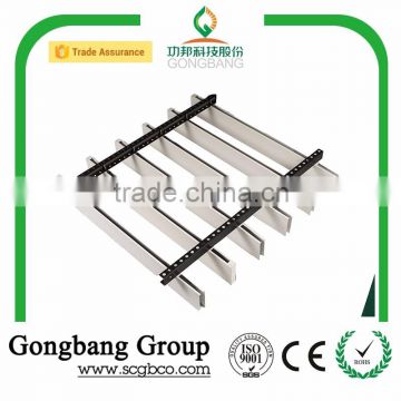 Gongbang Aluminum baffle ceiling panel/false ceiling (ISO9001,CE)