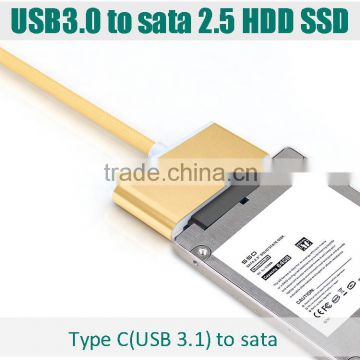 USB 3.0 to SATA 2.5'' Converter Adapter Cable HDD SSD 22Pin (7Pin + 15Pin)