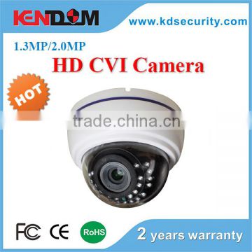 Wholesale Price IP Camera Dome 720P/1080P 1.3MP/2.0MP CVI Camera 24pcs IR Solid Quality Plastic CCTV Dome Camera