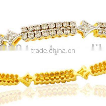 diamond bangles / bangles with diamonds / gold diamond bangle