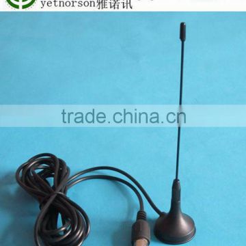 ODM 3g wcdma TV magnetic mounted Antenna indoor with F connector for car