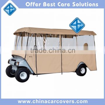 All weather protection cheap golf car enclosure golf cart cover