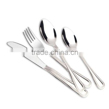 high quality stainless steel spoon and fork